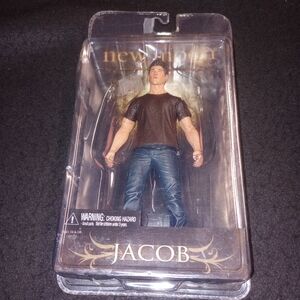 Twilight new moon Jacob Action Figure with shirt Brand New Sealed